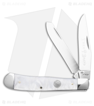 Boker TS 2.0 Trapper Slip Joint Knife Faux Mother Of Pearl (3.2" Satin) 110875