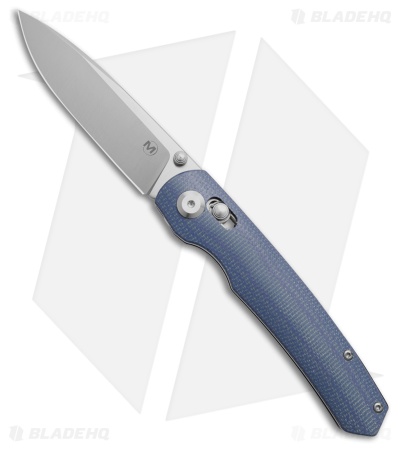 Boker Magnum Shango Crossbar Lock Knife Blue Micarta (3.4" Satin) 01BM0003