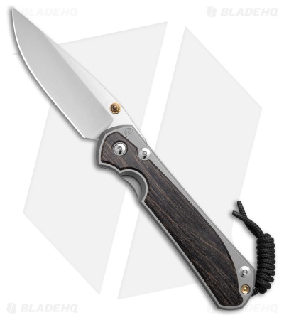 Chris Reeve Large Sebenza 31 MagnaCut Frame Lock Knife Bog Oak (3.625" SW)