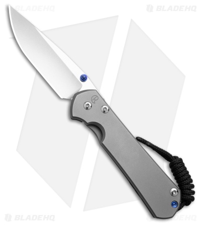 Chris Reeve Small Sebenza 31 MagnaCut Knife Ti Glass Blasted (2.94" SW)