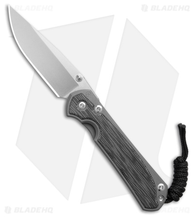 Chris Reeve Small Sebenza 31 MagnaCut Knife Black Micarta Double Lug (2.94" SW)