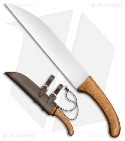 Cold Steel Woodsman's Sax Fixed Blade Knife Wood (11" Satin)