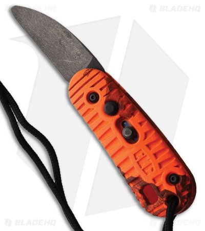 Colonial Knife Co. Auto CKC Automatic Knife Orange Camo ABS (2