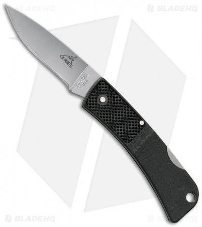 Gerber Fuse Liner Lock Knife Black GFN (3.4" Black SW) 30-001874
