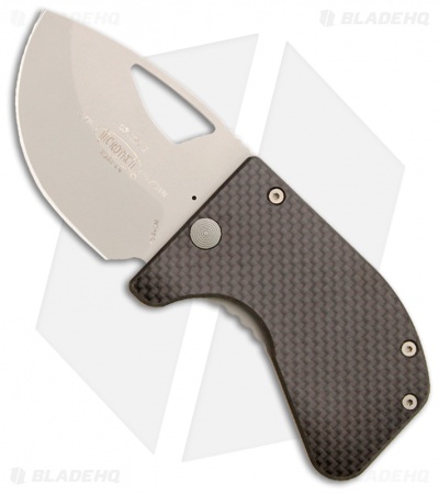 Rare Microtech Option II Knife Credit Card Folder (2.8" Bead Blast)