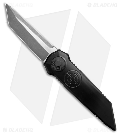 Paragon D/E Tanto Dredd Lock Knife Black Cerakote Aluminum (4" Two-Tone)