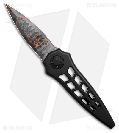 Paragon Warlock Enchanter Knife Black Sorcerers Grind (3.8"Baker Forge Raindrop)