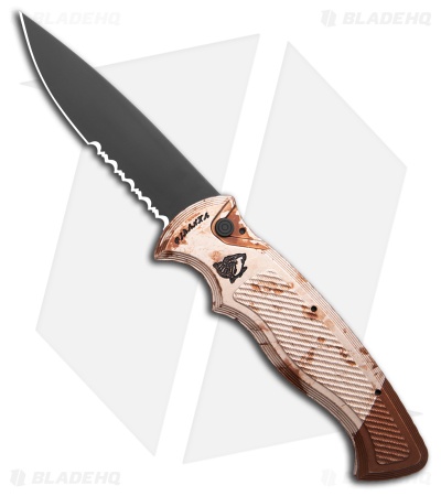 Piranha Velocity Automatic Knife Camo Aluminum (3.1