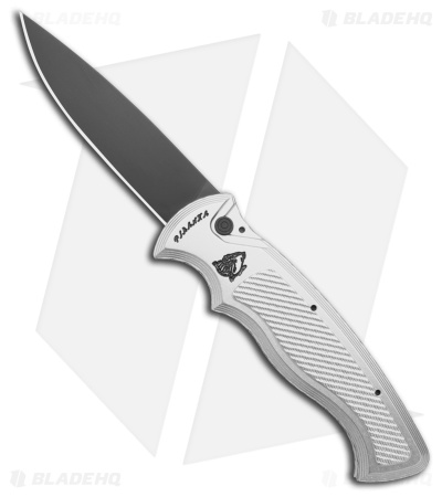 Piranha Velocity Automatic Knife Silver Aluminum (3.1