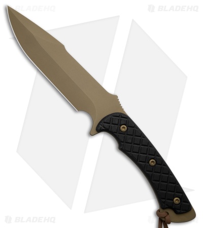 Spartan Blades Horkos Knife Fixed Blade Black Micarta (5.7