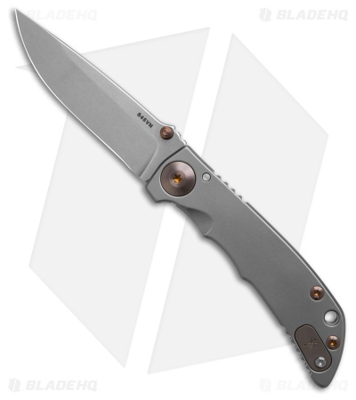 Spartan Blades Harsey SHF Frame Lock Knife Ti/Bronze Hardware (3.25" SW)