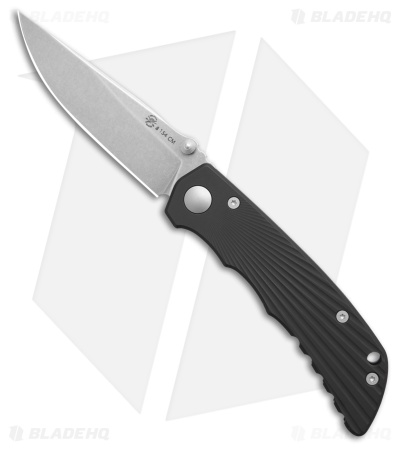 Spartan Blades Talos II Frame Lock Knife Starburst Black Cerakote Al (3.25" SW)