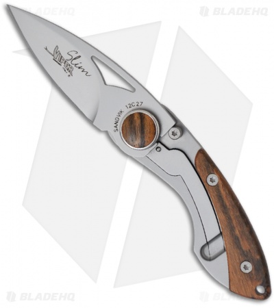 Viper Knives Slim Gentleman's Folding Knife w/ Bocote Wood (2" Matte) V5350BCB