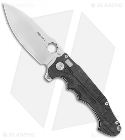 Andre de Villiers Mini Pitboss Marble Carbon Fiber (3.75" Satin) AdV