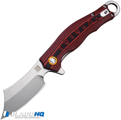 Artisan Cutlery Corsair Liner Lock Knife Red G-10 (2.95