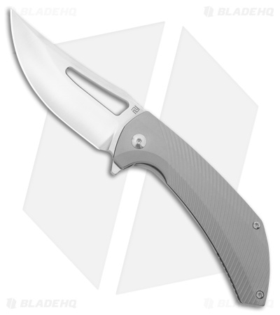 Artisan Cutlery Banjaara Frame Lock Knife Titanium (3.5" Sand Polish)