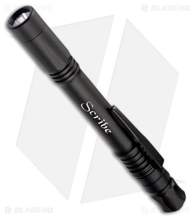 ASP Scribe Pen Style Flashlight 2 AAA Cell Black Aluminum (220 Lumens)