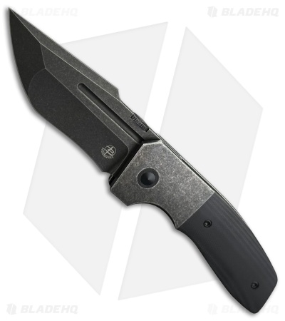 Begg Knives One Frame Lock Knife Black G-10 (3