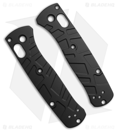 Lex Custom International Benchmade Mini Bugout Ti Turtle Scales - Armor Black