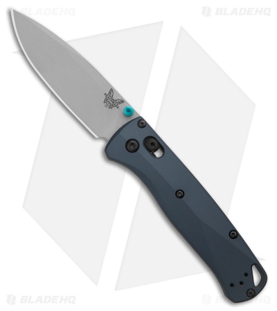 Benchmade Bugout AXIS Lock Knife Crater Blue Aluminum (3.2" Cerakote)