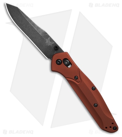 Benchmade 940 Osborne AXIS Lock Knife Burnt Copper Al (3.4" Black SW)