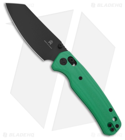 Bestechman Cicada's Wing Bar Lock Knife Light Blue G-10 (3.15