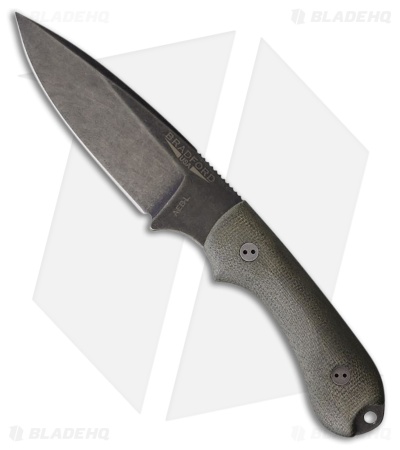 Bradford Knives Guardian 3.2 Fixed Blade Knife OD Green Micarta (3.5" Nimbus)