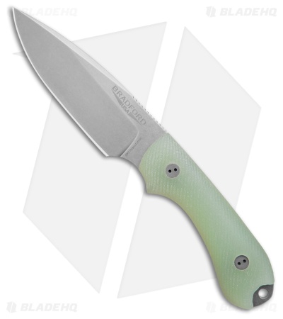 Bradford Knives Guardian 3 Fixed Blade Knife 3D Microtextured Ghost (3.5" SW)