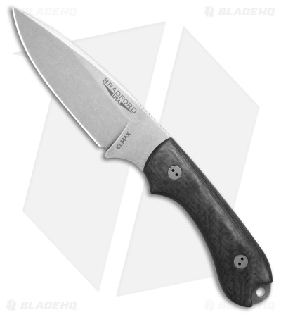 Bradford Knives Guardian 3.2 Fixed Blade Knife 3D Carbon Fiber (3.9" SW ELMAX)