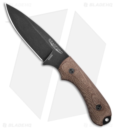 Bradford Guardian 3.2 Fixed Blade Knife Natural Micarta (3.75" Nimbus)