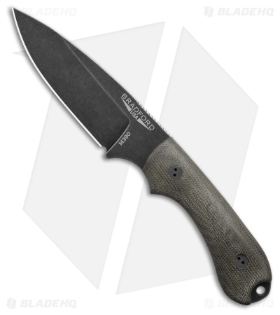 Bradford Guardian 3.2 Fixed Blade Knife OD Green Micarta (3.75" Nimbus)