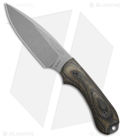Bradford Knives Guardian3 Knife 3D Camo Micarta (3.5" False Edge SW Elmax)