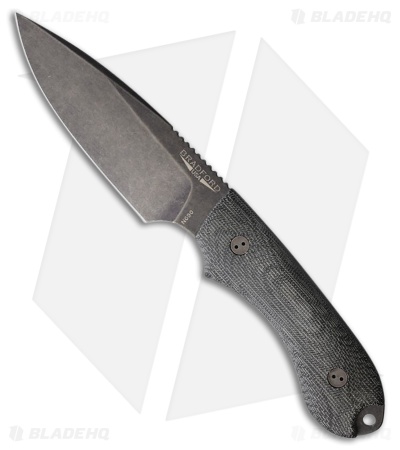 Bradford Knives Guardian4 Knife 3D Black Micarta (4.75" Nimbus)
