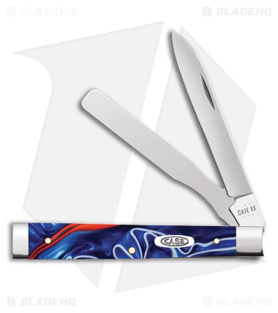 Case Knives Baby Doc Knife 2.9" Patriotic Kirinite (10282SP SS) 11227