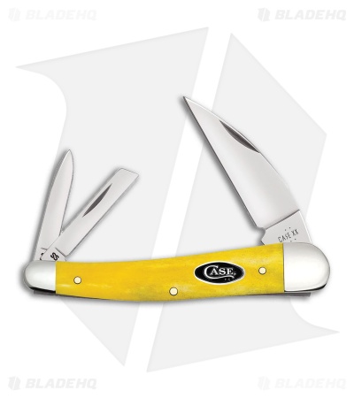 Case Knives Seahorse Whittler Knife 4" Yellow Bone (6355WH SS) 20028