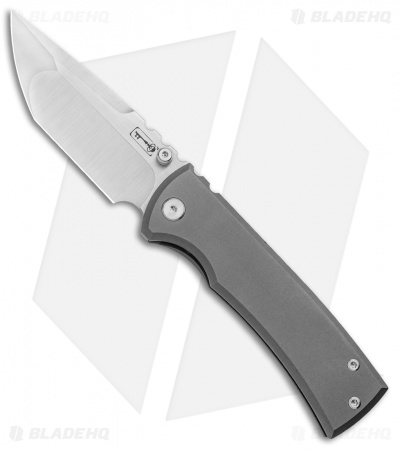 Chaves Redencion 229 Tanto Knife Bead Blast Ti (3.63" Belt Satin)
