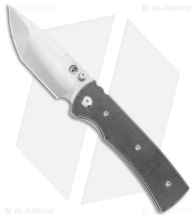 Chaves Redencion Street Blue Label Liner Lock Tanto Knife Black Mi (3.25" SW)