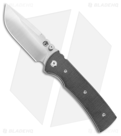 Chaves Redencion 229 Blue Label Liner Lock Knife Black Micarta (3.6" SW)
