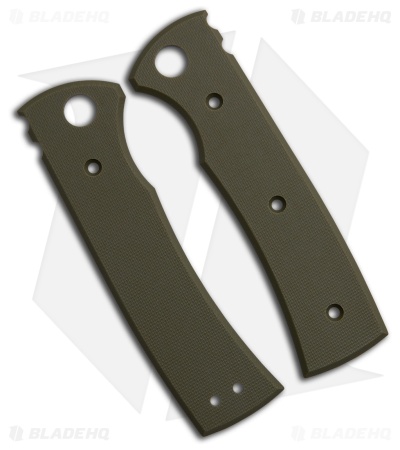 Chaves Knives Blue Label Redencion Street Scales - OD Green G-10