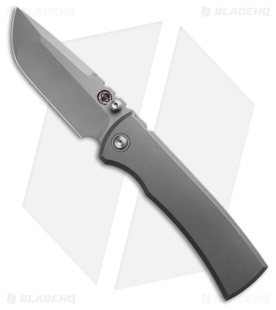 Chaves Redencion 229 Integral Frame Lock Knife Stonewash Ti (3.6" SW)