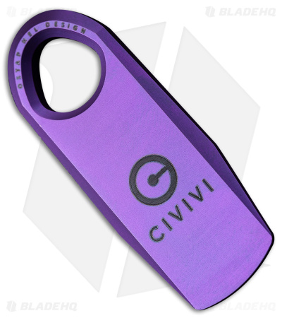 CIVIVI Ti-Bar Pry Bar Purple Titanium (1.7" Satin) C21030-2
