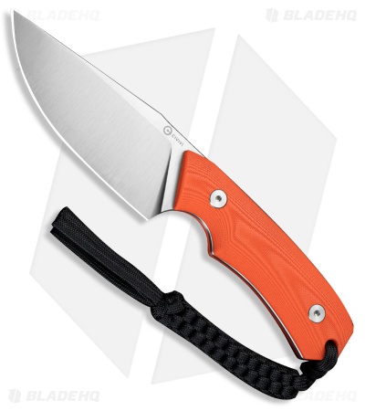 CIVIVI Gander Fixed Blade Knife Orange G-10 (3.6" Satin)