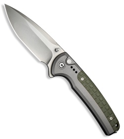 CIVIVI Sentinel Strike II Button Lock Knife Gray Aluminum (3.7&quot; SW) C22025D-2 | 219088