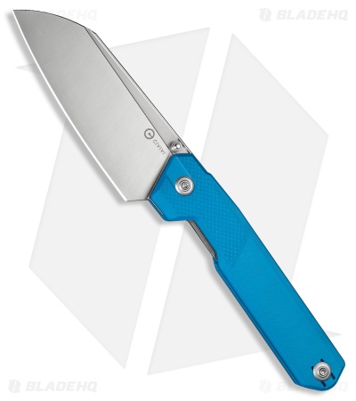 CIVIVI Hid Nested Liner Lock Knife Blue G-10 (4.1" Satin)