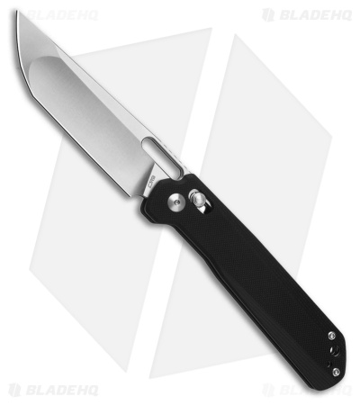CJRB Bellona Crossbar Lock Knife Black G-10 (3.7" Sand Polish)