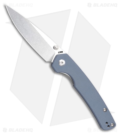 CJRB Kain Liner Lock Knife Gray G-10 (3" Stonewash)