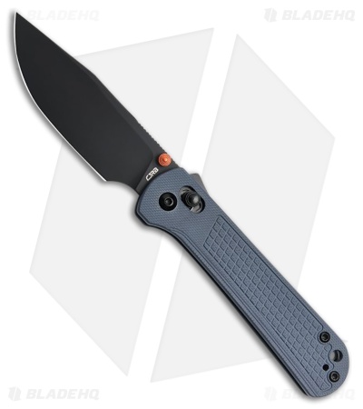 CJRB Bolt Recoil Lock V2 Knife Blue G-10 (3.25" Black PVD)