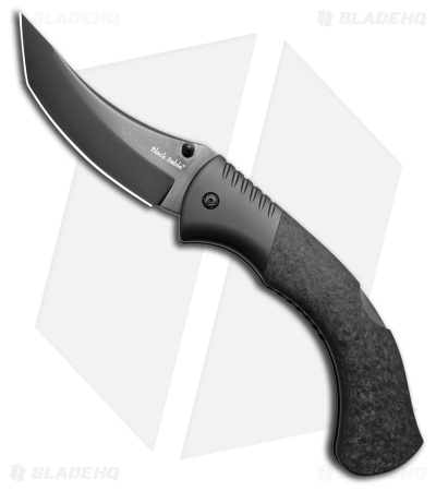 Cold Steel 60 Series Black Sable Lockback Knife Black Carbon Fiber (4.25" PVD)