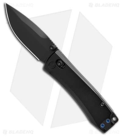 Daggerr Knives Nightmare 63 MagnaCut Crossbar Lock Knife Black Ti (2.6" Black)