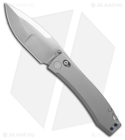 Daggerr Knives Nightmare Drop Point Crossbar Lock Knife Ti (4" Satin)